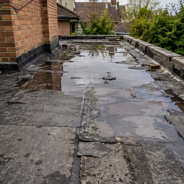 Flat Roof Repairs in Chester & The Wirral by Roofline Solutions
