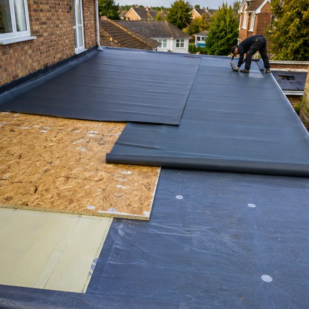 Flat Roof Repairs in Chester & The Wirral by Roofline Solutions