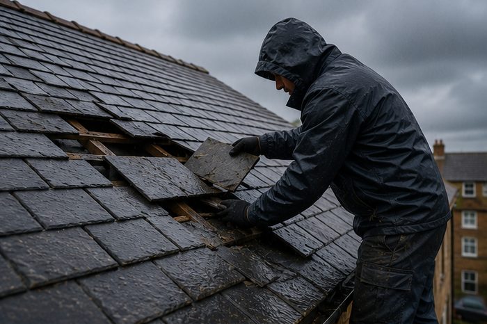 Storm Damage Roof Repairs in Chester & The Wirral by Roofline Solutions