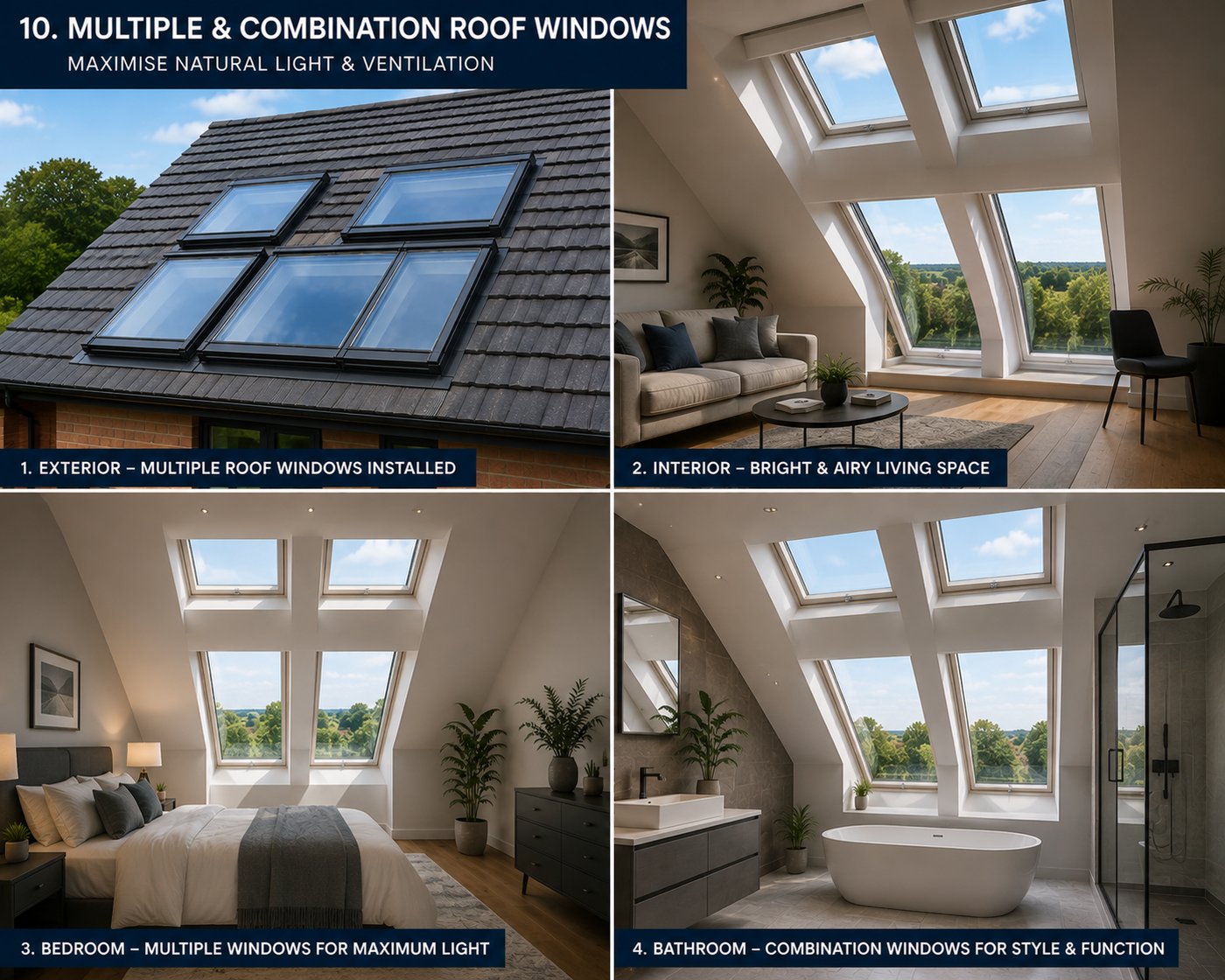 Multiple & Combination Roof Windows