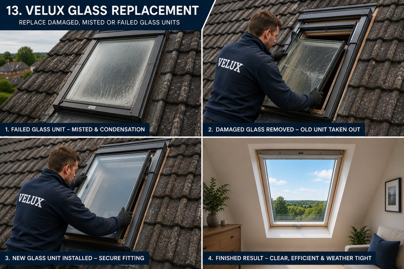 VELUX Glass Replacement