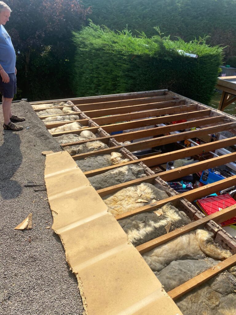 replacement flat roof in tarvin