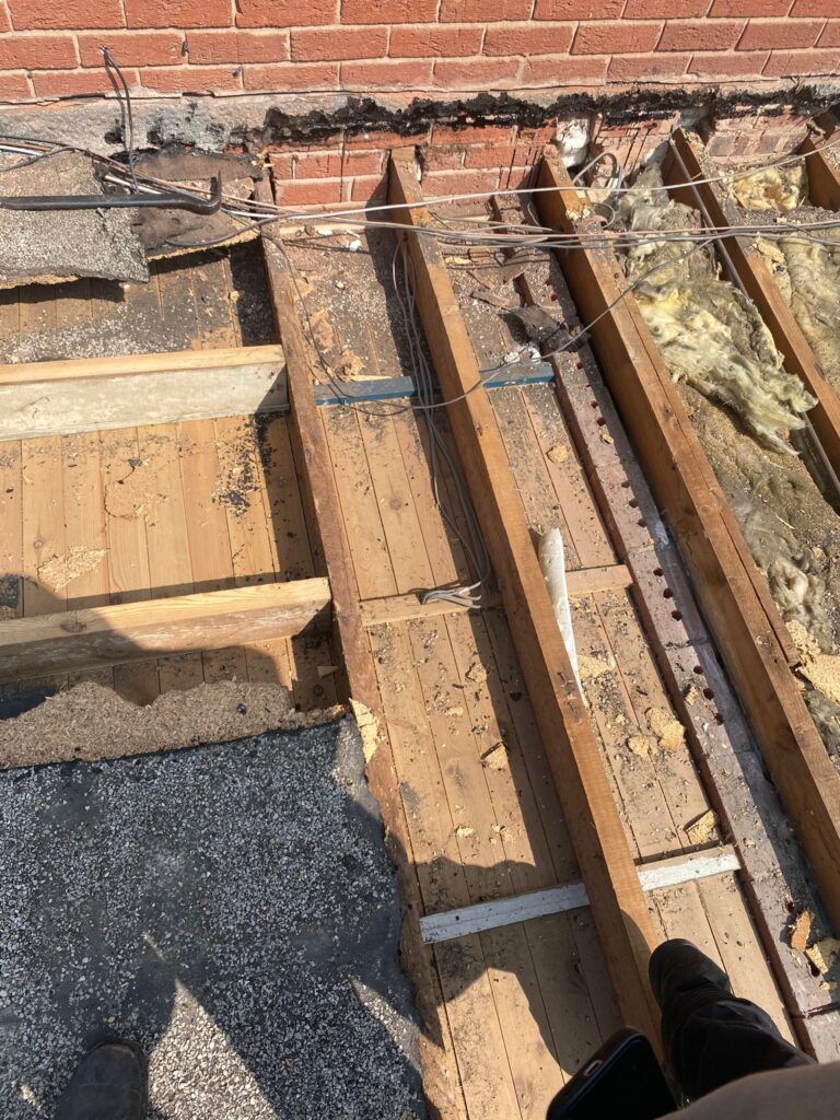 replacement flat roof in tarvin