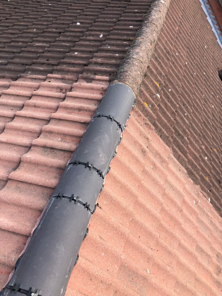 New ridge tile replacement Chester
