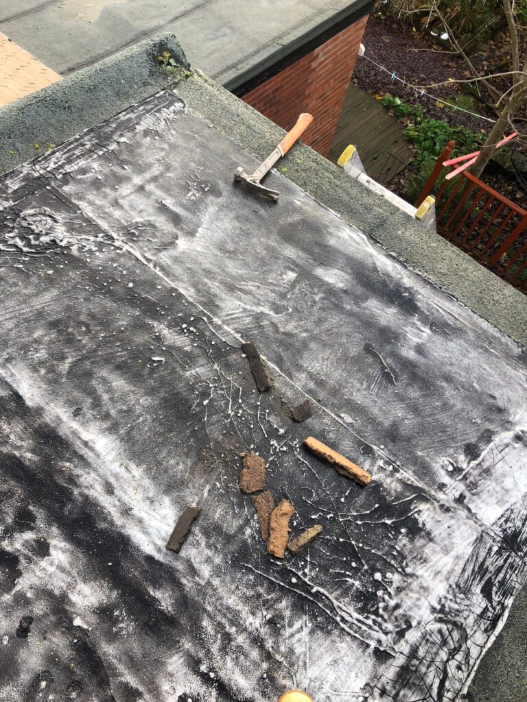 EPDM rubber roofing installation on flat roofs in Chester