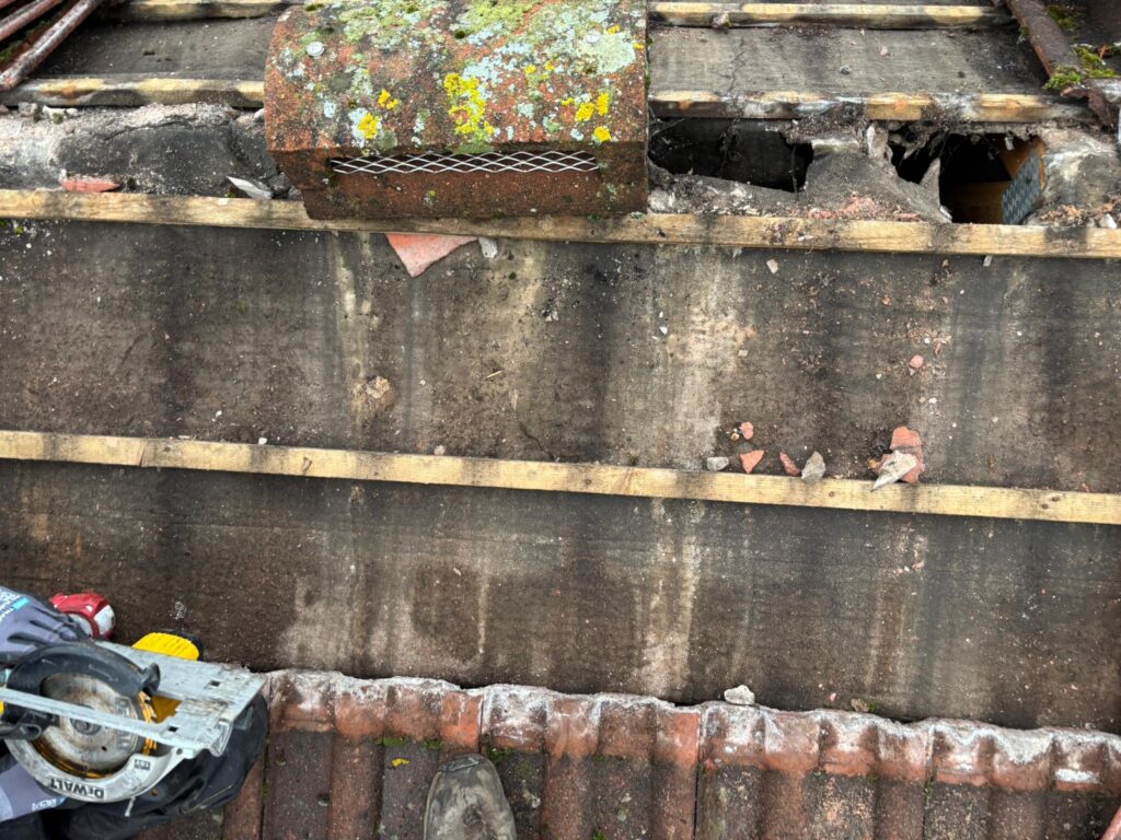 Dry Ridge Tile Installation in Chester