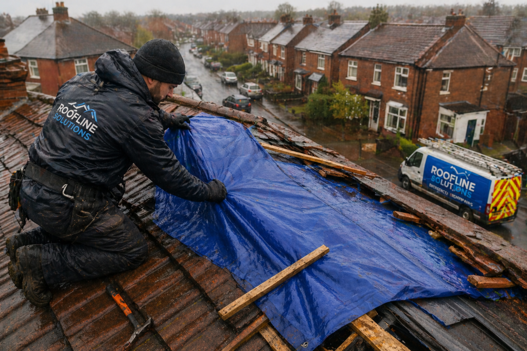 Emergency roofer runcorn