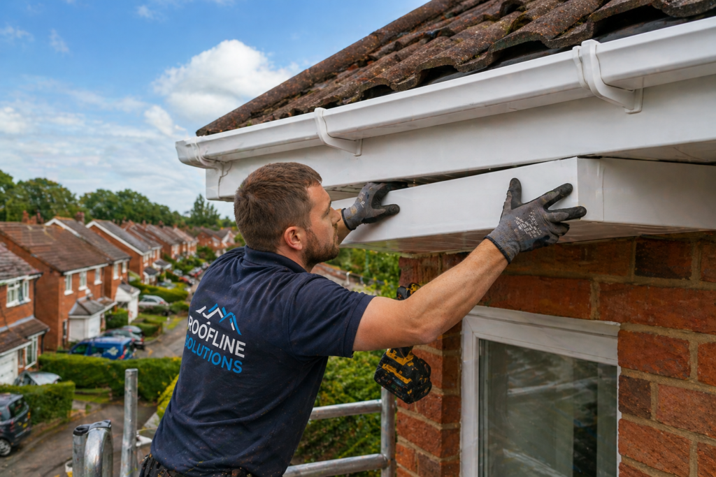 Professional fascia soffit guttering in Runcorn