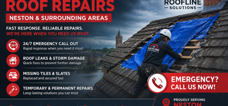 emergency roof repair in neston