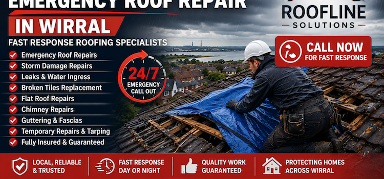 Need An Urgent Emergency Roof Repair In Wirral
