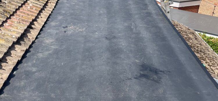 New rubber flat roof Chester