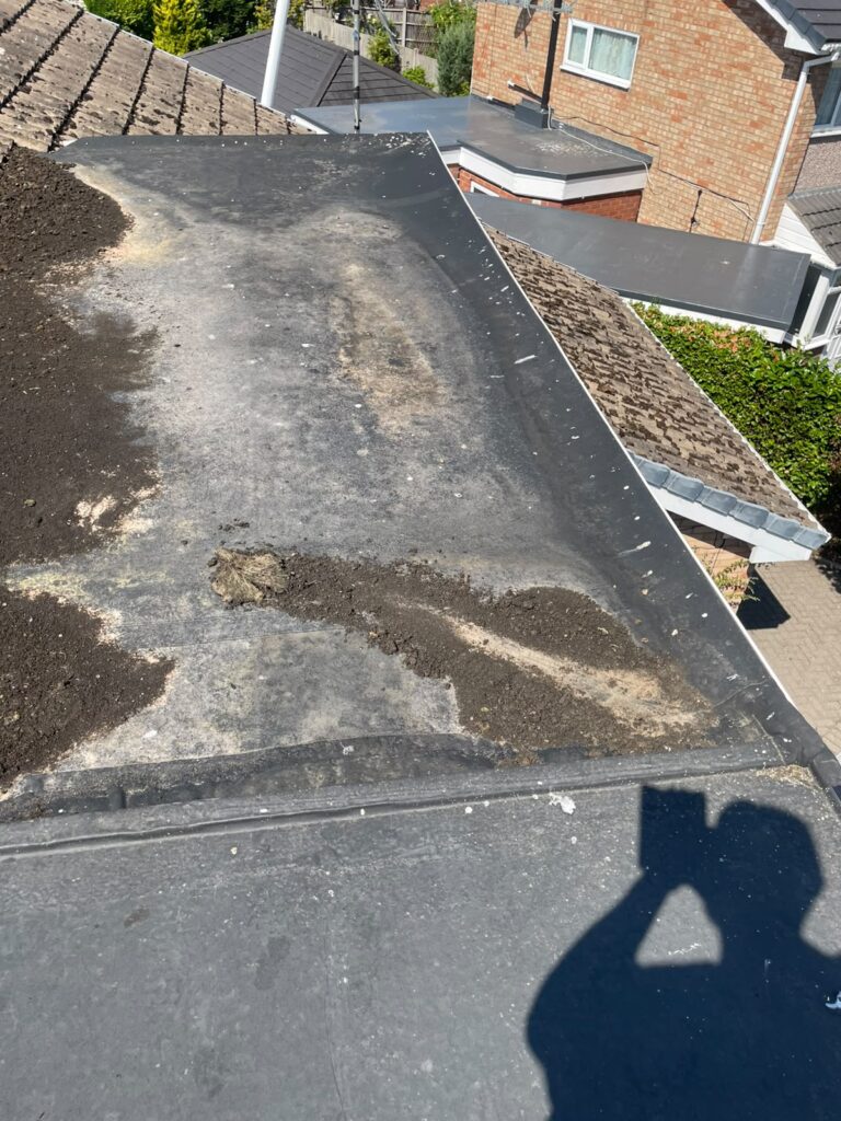 New rubber flat roof Chester