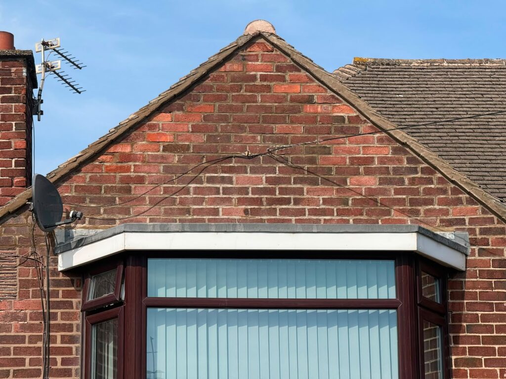 brickwork gable end repairs chester