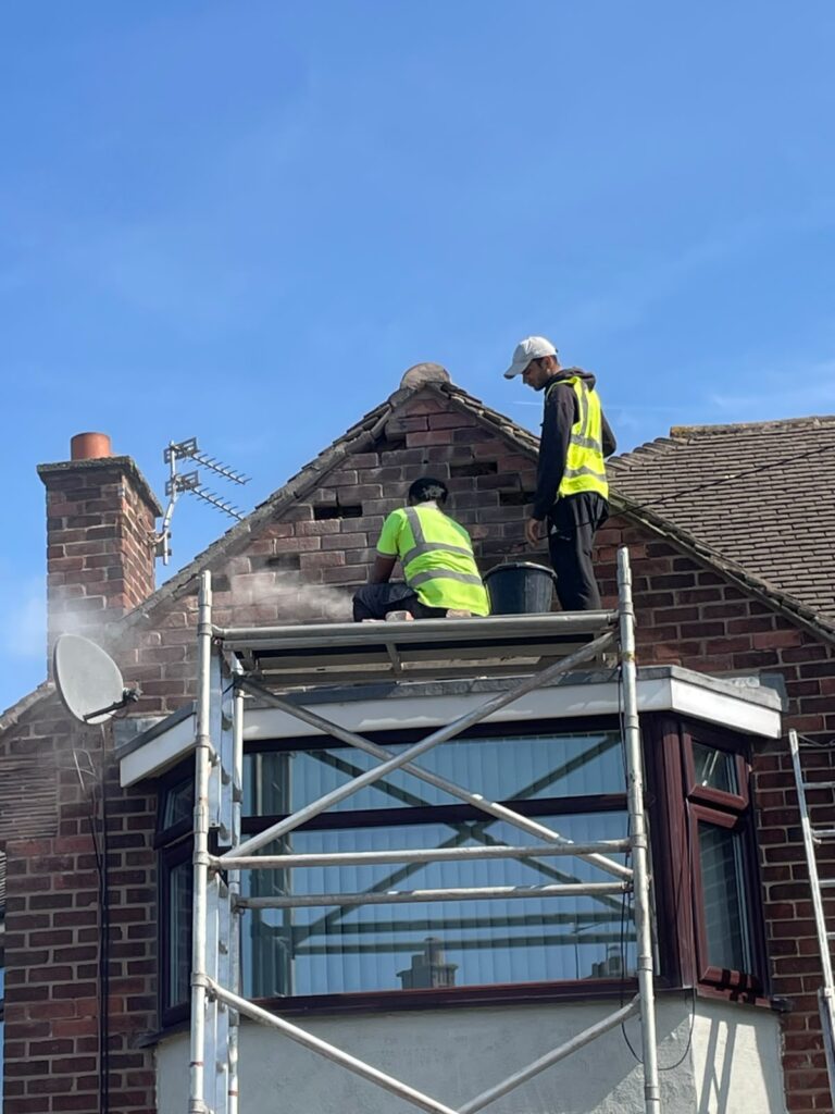 brickwork gable end repairs chester